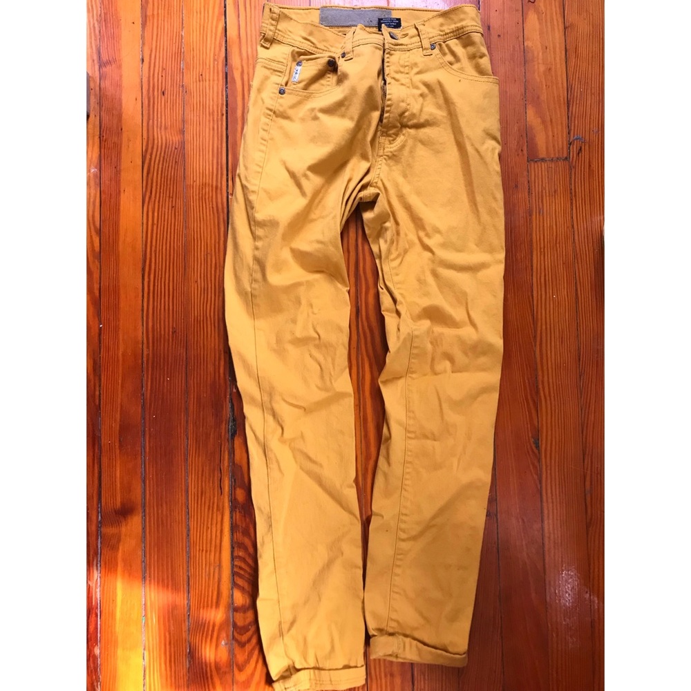 Yellow denim pants, size 5/6